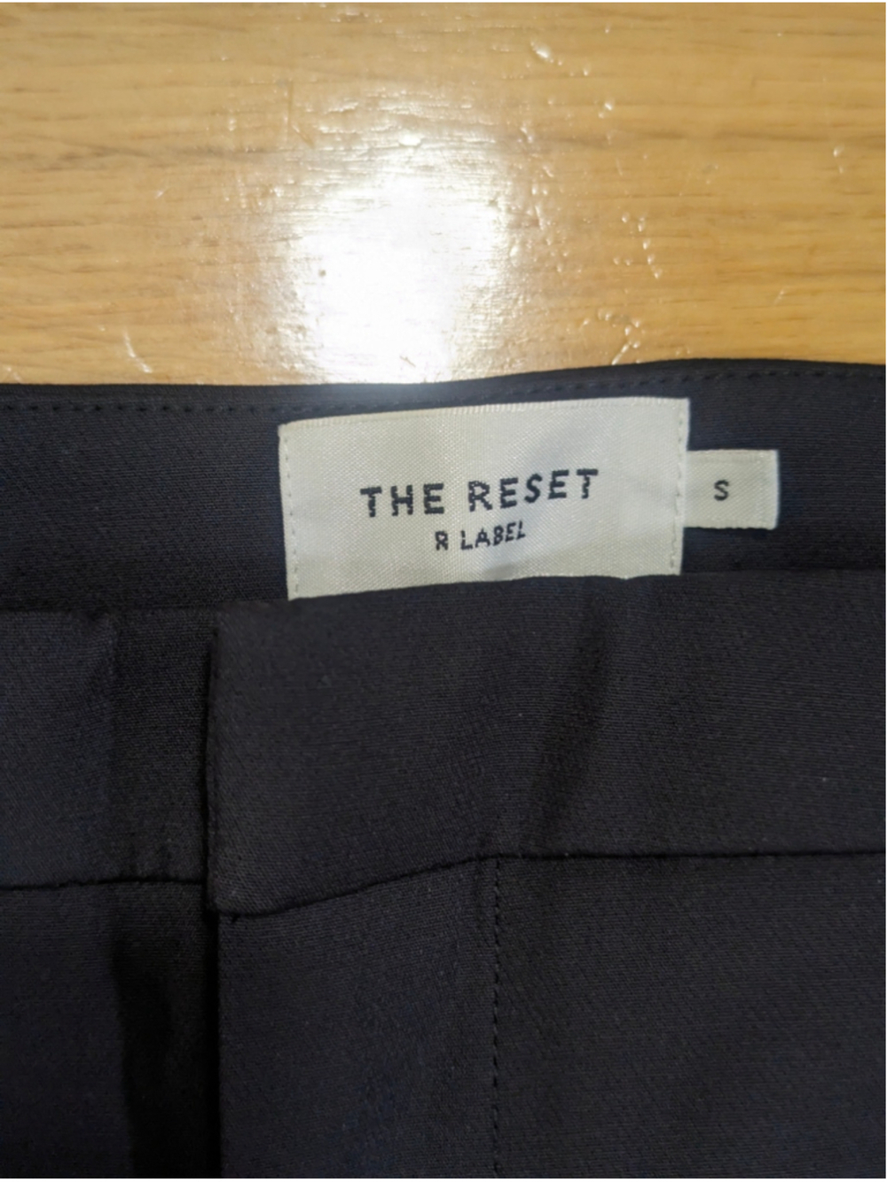 R Label Charcoal Grey Black Ankle Pants Small - Picture 5 of 15